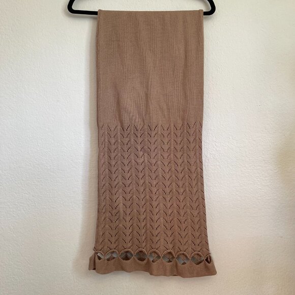 PEIXOTO Nora Knit Dress in Camel Knit - Picture 8 of 9
